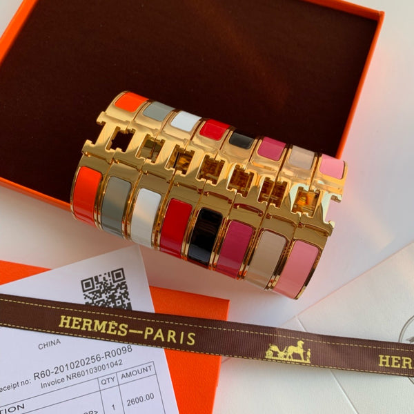 Hermes - Women's, Clic H Bracelet, Metal